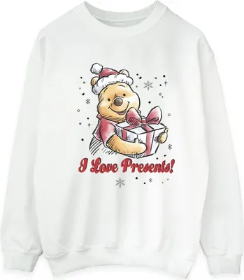 Produktbild von Disney - "Presents" Sweatshirt für Herren BI50802 (5XL) (Weiß)