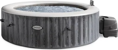 Produktbild von INTEX 28442NP PureSPA Bubble Greywood Deluxe Whirlpool 6 Personen 216x71 cm App