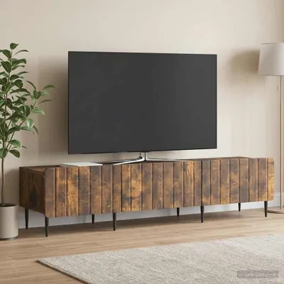Immagine prodotto di Mobili TV vidaXL in rovere affumicato 147 x 34,5 x 32 cm in materiale derivato dal legno