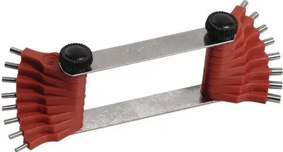 Produktbild von Düsenlehre 1,5-3,0mm Stiftanzahl 16 St.TECWERK