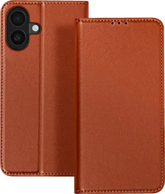 Obrázek produktu pro Avizar, kožené pouzdro na iPhone 17 s přihrádkami na karty a stojánkem, hnědé