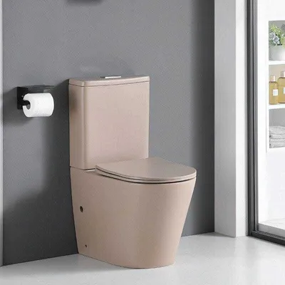 Produktbild von Modernes Keramik Stand-WC CIPOLI beige matt