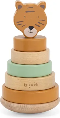 Image de Trixie Tour d'empilage en bois M. Tigre