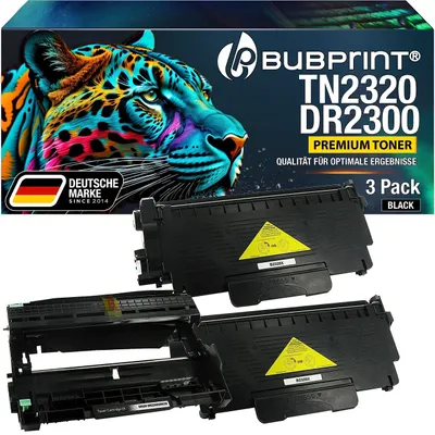 Immagine prodotto di Toner e tamburo compatibili con Brother TN-2320 e DR-2300