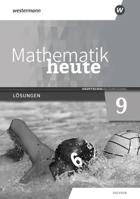 Produktbild von Mathematik heute 9. Lösungen. Hauptschulbildungsgang. Für Sachsen
