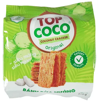 Produktbild von Top Coco Coconut Cracker 150g