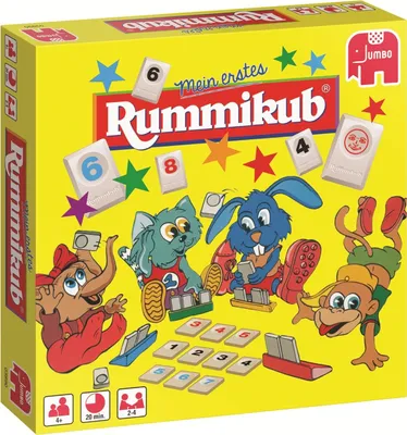 Produktbild von Jumbo Mein erstes Rummikub Junior 6+
