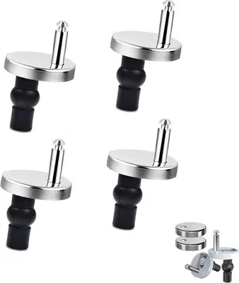 Obrázok produktu pre Koľajnice na záchodové sedadlá – jednoduchá montáž – 4 kusy