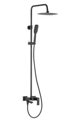 Obrázok produktu pre LOGON sprchový set s otočnou hubicou, čierna (5136-915-81)
