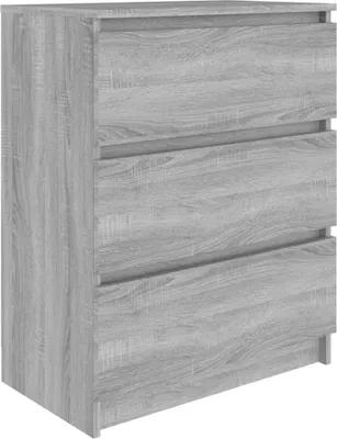 Obrázek produktu pro vidaXL Příborník Grey Sonoma 60x35x76 cm výrobek ze dřeva