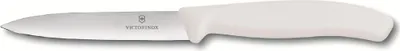 Produktbild von Victorinox | Swiss Classic Gemüsemesser | Weiß | 10 cm Klinge | 1er Set | ideal für präzise Schnitte | ergonomischer Griff | langlebig und vielseitig