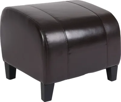 Immagine prodotto di Sgabello Cube Sgabello Emmen, pelle + Pelle finta, 37x45x47 cm ® ~ marrone