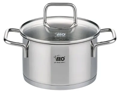 Produktbild von ELO Fleischtopf Citrin Ø14 cm, Edelstahl 113655 4006925724140