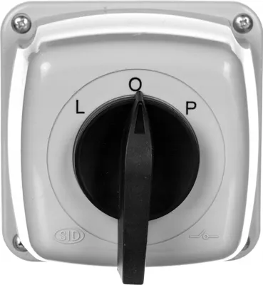 Image de Elektromet | Interrupteur rotatif 40A - IP65 - 3 pôles - Résistant et durable - Installation facile