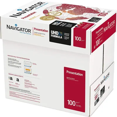 Produktbild von Navigator PRESENTATION Druckerpapier A4 (210x297 mm) Matte 500 Blätter Weiß