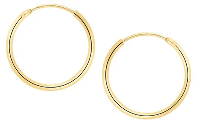 Produktbild von Damen & Mädchen Ohrringe in Gold 333 (8 Karat) Ø 13mm - Sunset Shiny
