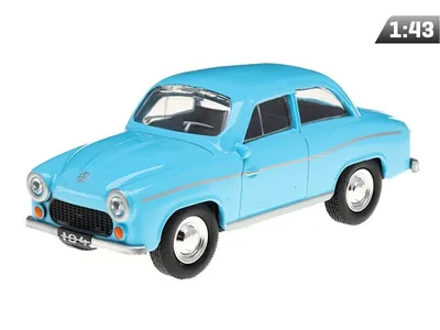 Zdjęcie produktu dla Model 1:43, SYRENA 104 PRL, błękitny