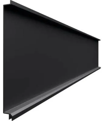 Produktbild von Einzelprofil GroJa AluLine 180 x 23,3 cm anthrazit