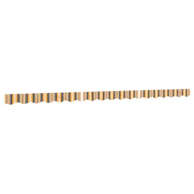 Image de Volant de store jaune et gris rayé 4,5 m
