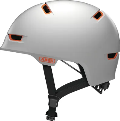 Zdjęcie produktu dla Kask miejski ABUS Scraper 3.0 ACE - Solidny kask rowerowy do jazdy po mieście - dla mężczyzn i kobiet - Biały matowy, rozmiar M (54-58 cm)
