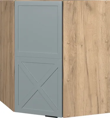 Produktbild von Eckhängeschrank Vicco Fame-Line Hellblau-grau 57 cm, Model 50828