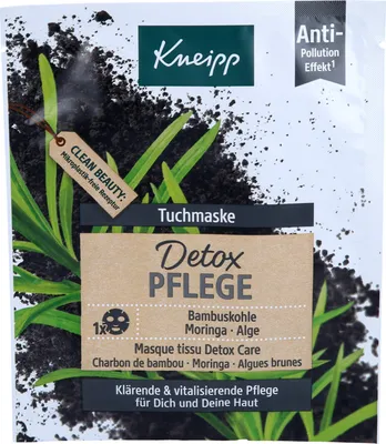 Image de Kneipp Masque en tissu soin détox, 1 pc XGM