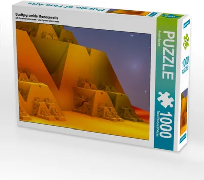 Produktbild von Calvendo Stadtpyramide Monocerotis 1000 Teile Puzzle quer 640x480mm, Bujara André; 7408421