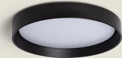 Produktbild von LED-Deckenleuchte 30W Rund Metall Ø550mm CCT Wählbar Big Broadway Schwarz