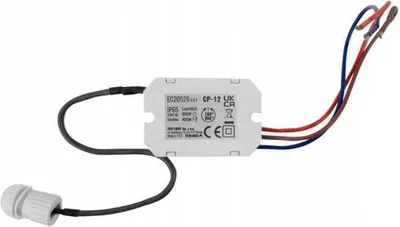 Immagine prodotto di Rilevatore di movimento PIR da incasso con sonda esterna BIANCO Ecolight EC20526