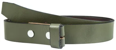 Produktbild von Leonardo Verrelli Damen Gürtel  85 - 125 cm (Bundweite) in Grün aus 100% Echtleder, für Wechselschnallen