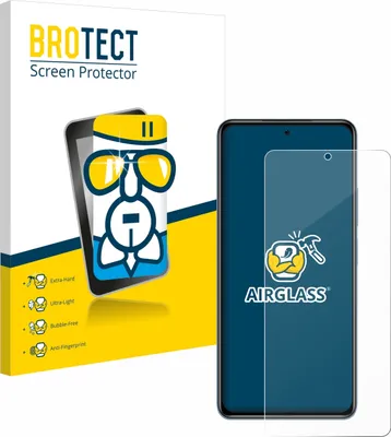 Produktbild von BROTECT Schutzglas für Xiaomi Poco F3 Schutzfolie Panzer Folie Glas Display Schutz klar