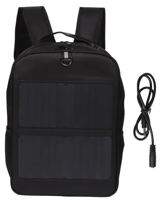Productafbeelding van Ergonomische 14W solar rugzak met USB-oplaadpoort