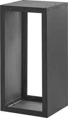 Produktbild von Kaminholzregal Firewood schwarz 77x38x35 cm