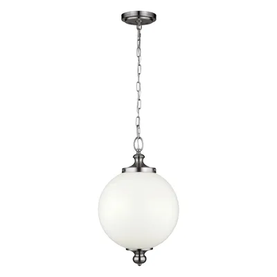 Produktbild von Elstead Parkman Hängeleuchte E27 49cm Poliertes Nickel