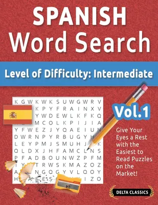 Produktbild von Spanish Word Search - Level Of Difficulty