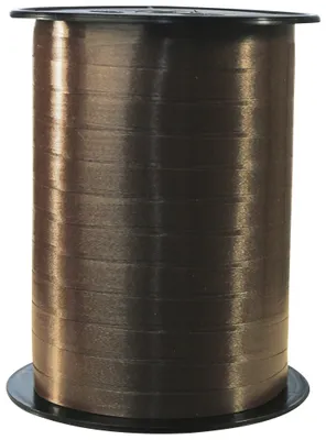 Obrázek produktu pro Dárková stuha Clairefontaine, hladká, 7 mm x 500 m - čokoládově hnědá 601773C