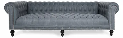 Produktbild von XXL Big Sofa Couch Chesterfield 240cm Polster Sofas 4 Sitzer Leder Textil  #267