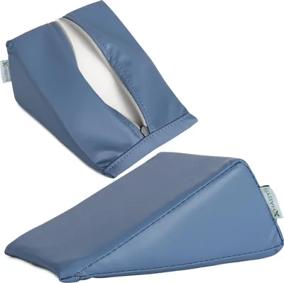 Produktbild von Habys Lagerungskeil, für Massage und Therapie | Lagerungskissen, Lagerungsmaterial | Physiotherapie, Orthopädisch | 20x15x10cm | Beige