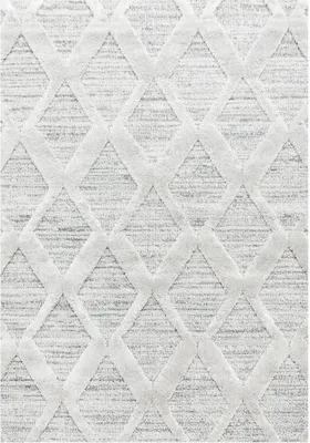 Produktbild von Hochflor Teppich Pepe rechteckig, Farbe: Grau, Größe:240x340 cm