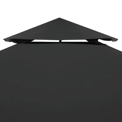 Produktbild von Hochwertigen Möbel Pavillons & Partyzelte - Grau Pavillon-Ersatzdach 310 g/m² Dunkelgrau 3x3 m NEU5101465