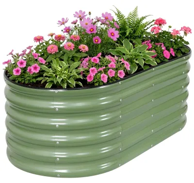 Produktbild von Hochbeet, verzinkter Stahl, für Außenbereich, für Gartenarbeit