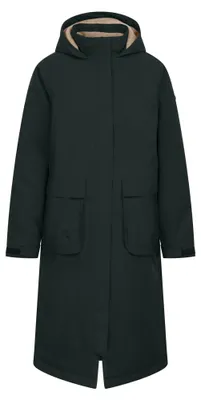 Produktbild von Trespass - "Abby" Jacke, wasserfest für Damen, Lang geschnitten TP7485 (XS) (Dunkelgrün)