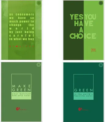 Image de Bloc-notes A4/80K Think Green (4 exemplaires)