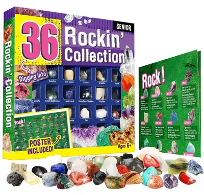 Immagine prodotto di Solidchoice - Set di 36 cristalli per bambini
