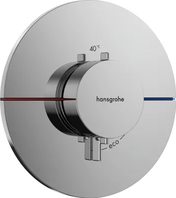 Produktbild von Fertigmontageset ShowerSelect Comfort S Thermostat, UP chrom chrom