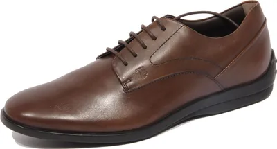 Produktbild von G2304 scarpa allacciata uomo TOD'S brown leather shoe man