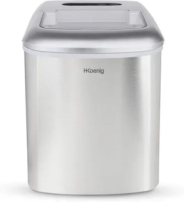 Obrázok produktu pre Automatický stroj na výrobu ľadu s kapacitou 12 kg/deň, kompaktný a tichý