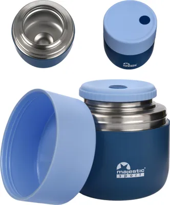 Produktbild von Majestic Sport Thermoskanne für Abendessen Kea 500 ml blau.