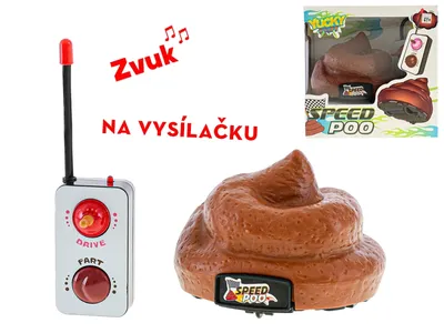 Zdjęcie produktu dla Turd sterowany RC z dźwiękiem pierdzenia