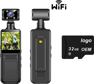 Obrázek produktu pro INF Klipová tělesná kamera M12+ s vysokým rozlišením a WiFi